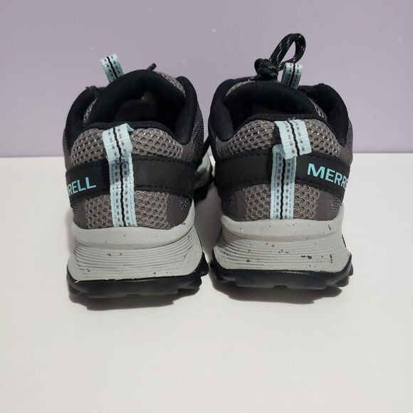 Merrell Speed Strike Gray Black Aqua Women's Sneakers Sz 8 - Picture 5 of 9
